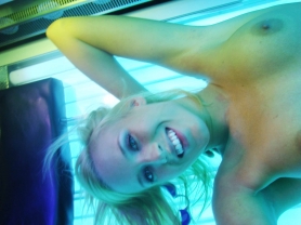 Blonde with big tits - #24