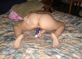 Lusty Blonde Tiffany Tries Many Toys - #3