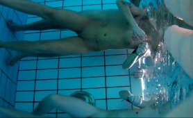 Exciting Amateur Babes Indulge In Hot Sex Action In The Pool