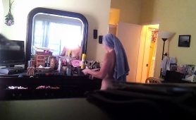 Desirable Amateur Housewife Reveals Her Curves On Hidden Cam