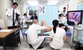 Lovely Asian Wife Gets Her Hairy Pussy Carefully Examined
