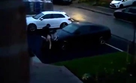 Amateur Milf Pumped Full Of Cock Doggystyle In A Parking Lot