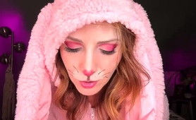 Femdom Temptress With Big Tits Plays With Herself On Webcam