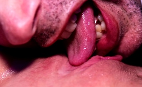 Close Up Of Clit Pumping And Licking For Horny Housewife